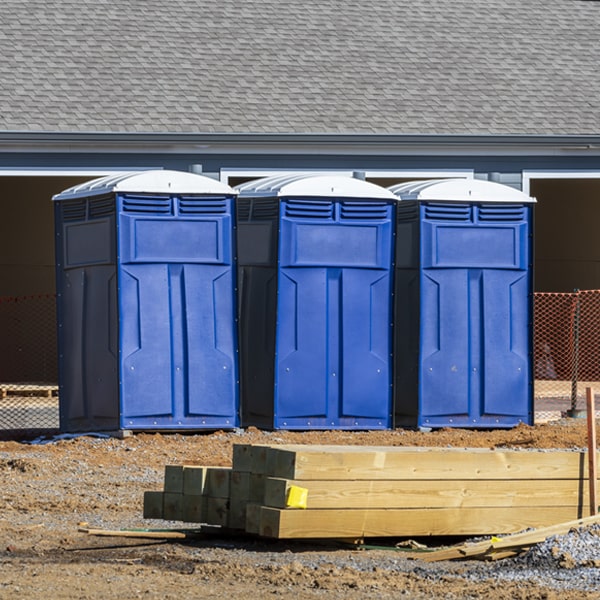 are there any restrictions on where i can place the porta potties during my rental period in Gallina NM